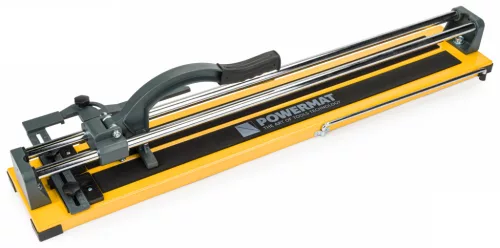 Csempevágó 800 mm, kézi, rugózott asztallal, átlós vágáshoz, PM-PRDG-800T – Powermat (PM0772)