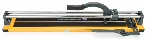 Csempevágó 800 mm, kézi, rugózott asztallal, átlós vágáshoz, PM-PRDG-800T – Powermat (PM0772)