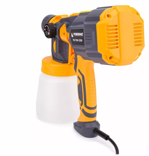 Elektromos festékszóró pisztoly 550 W, 800 ml, 3 fúvókával, PM-PDM-550M – Powermat (PM0803)