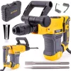 Bontókalapács SDS-MAX, 2900 W, 18 J, vésőkkel, kofferben, PM-MWB-2900M – Powermat (PM0833)