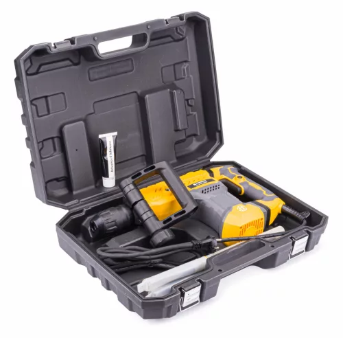 Bontókalapács SDS-MAX, 2900 W, 18 J, vésőkkel, kofferben, PM-MWB-2900M – Powermat (PM0833)