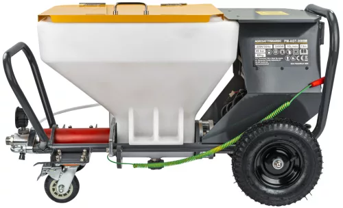 Vakológép csigaszivattyús, 3000 W, 55 l tartály, 15 m tömlővel, PM-AGT-3000M – Powermat (PM0834)