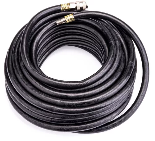 Levegőtömlő gumi 10 × 17 mm, 20 m, 20 bar, gyorscsatlakozós, PM-WP-20T – Powermat (PM0843)