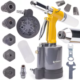   Pneumatikus popszegecshúzó 2,4–6,4 mm, 1400 kg, PM-NP-1400T – Powermat (PM0844)