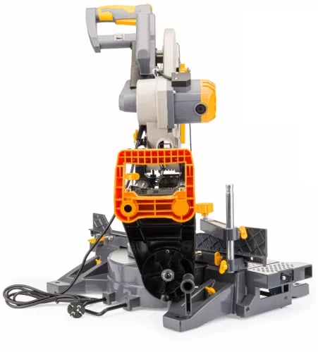 Gérvágó fűrész húzófunkcióval 305 mm, 2200 W, lézerrel, 3 tárcsával, PM-UK-2200M – Powermat (PM0874)