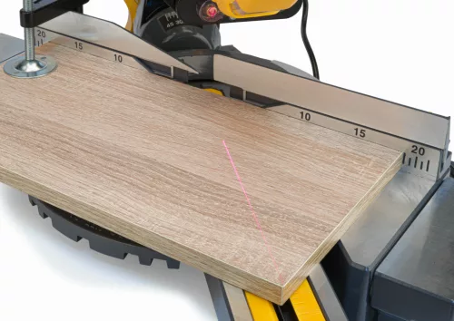 Gérvágó fűrész húzófunkcióval 255 mm, 2400 W, lézerrel, 3 tárcsával, PM-UK-2400M – Powermat (PM0875)