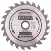 Keményfémlapkás körfűrészlap fához 160 × 20 mm, 24 fog, hasításhoz, TDD-160x20x24Z – Powermat (PM0878)