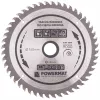 Keményfémlapkás körfűrészlap fához 160 × 20 mm, 48 fog, TDD-160x20x48Z – Powermat (PM0880)