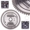Keményfémlapkás körfűrészlap finomvágáshoz 160 × 20 mm, 60 fog, TDD-160x20x60Z – Powermat (PM0881)