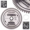 Keményfémlapkás körfűrészlap fához 185 × 20 mm, 60 fog, TDD-185x20x60Z – Powermat (PM0884)