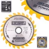 Keményfémlapkás körfűrészlap fához 210 × 30 mm, 24 fog, TDD-210x30x24Z – Powermat (PM0888)