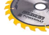Keményfémlapkás körfűrészlap fához 210 × 30 mm, 24 fog, TDD-210x30x24Z – Powermat (PM0888)