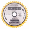 Keményfémlapkás körfűrészlap fához 210 × 30 mm, 40 fog, TDD-210x30x40Z – Powermat (PM0889)