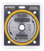 Keményfémlapkás körfűrészlap finomvágáshoz 210 × 30 mm, 100 fog, TDD-210x30x100Z – Powermat (PM0891)