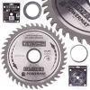 Keményfémlapkás körfűrészlap fához 125 × 22,2 mm, 40 fog, TDD-125x22.2x40Z – Powermat (PM0895)