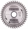 Keményfémlapkás körfűrészlap fához 125 × 22,2 mm, 40 fog, TDD-125x22.2x40Z – Powermat (PM0895)