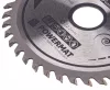 Keményfémlapkás körfűrészlap fához 125 × 22,2 mm, 40 fog, TDD-125x22.2x40Z – Powermat (PM0895)