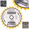 Keményfémlapkás körfűrészlap fához 255 × 30 mm, 24 fog, TDD-255x30x24Z – Powermat (PM0897)