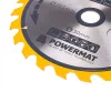Keményfémlapkás körfűrészlap fához 255 × 30 mm, 24 fog, TDD-255x30x24Z – Powermat (PM0897)