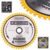 Keményfémlapkás körfűrészlap fához 255 × 30 mm, 48 fog, TDD-255x30x48Z – Powermat (PM0898)