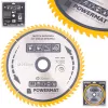 Keményfémlapkás körfűrészlap fához 255 × 30 mm, 60 fog, TDD-255x30x60Z – Powermat (PM0899)