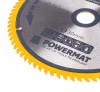 Keményfémlapkás körfűrészlap finomvágáshoz 255 × 30 mm, 80 fog, TDD-255x30x80Z – Powermat (PM0900)