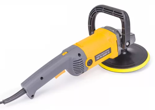 Autópolírozó gép 2600 W, 180 mm, fordulatszám-szabályozással, szivacsokkal, PM-PS-2600T-Z5 – Powermat (PM0910)