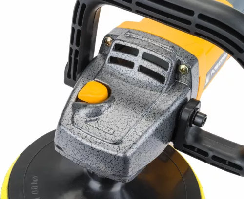 Autópolírozó gép 2600 W, 180 mm, fordulatszám-szabályozással, szivacsokkal, PM-PS-2600T-Z5 – Powermat (PM0910)