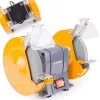 Kettős asztali köszörűgép 1850 W, 200 mm-es korongokkal, PM-SS-1850M – Powermat (PM0914)