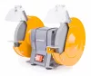 Kettős asztali köszörűgép 1850 W, 200 mm-es korongokkal, PM-SS-1850M – Powermat (PM0914)