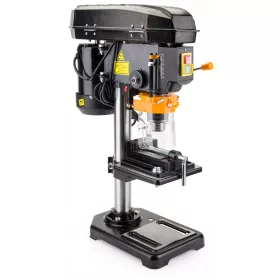   Asztali oszlopos fúrógép 1600 W, 16 mm, 5 fokozatú, satuval, PM-WS-1600M – Powermat (PM0924)