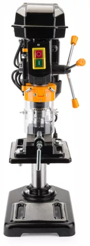 Asztali oszlopos fúrógép 1600 W, 16 mm, 5 fokozatú, satuval, PM-WS-1600M – Powermat (PM0924)