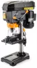 Asztali oszlopos fúrógép 1600 W, 16 mm, 5 fokozatú, satuval, PM-WS-1600M – Powermat (PM0924)