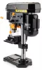 Asztali oszlopos fúrógép 1600 W, 16 mm, 5 fokozatú, satuval, PM-WS-1600M – Powermat (PM0924)