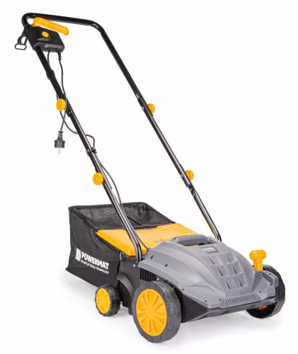 Elektromos gyepszellőztető és gyeplazító 3 az 1-ben, 2400 W, 32 cm, PM-AEW-2400M – Powermat (PM0937)