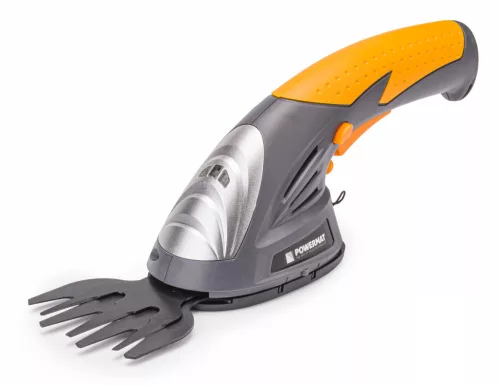 Akkus fű- és bokorvágó olló 3,6 V, 1500 mAh, két késsel, PM-ANTK-3.6T – Powermat (PM0946)
