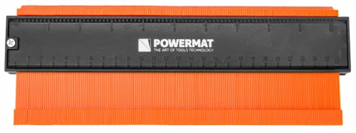 Kontúrmásoló sablon burkoláshoz 260 mm (10"), PM-GSK-10T – Powermat (PM0958)