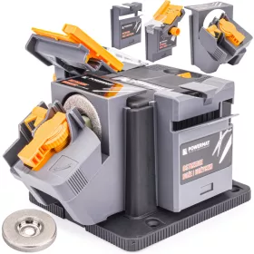   Multifunkciós élező 3 az 1-ben, 170 W, gyémántkoronggal, fúróhoz, késhez, vésőhöz, PM-OWF-170M – Powermat (PM0968)