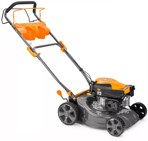 Benzines önjáró fűnyíró 40,6 cm, 149 cm³, 5 LE, 40 l kosárral, PM-KSS-5S – Powermat (PM0976)