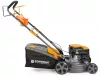 Benzines önjáró fűnyíró 40,6 cm, 149 cm³, 5 LE, 40 l kosárral, PM-KSS-5S – Powermat (PM0976)