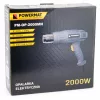 Hőlégfúvó 2000 W, 2 fokozat, 350/600 °C, 4 fúvókával, PM-OP-2000MN – Powermat (PM0997)