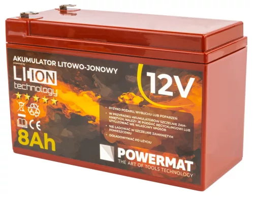Akkumulátoros permetező 16 l, 12 V, 8 Ah, 4 fúvókával, PM-OA-16K – Powermat (PM1001)