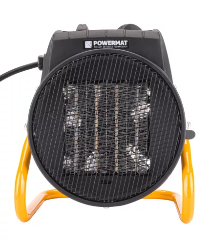 Elektromos hősugárzó, ventilátoros fűtőtest 2,5 kW, 230 V, termosztáttal, PM-NAG-2.5EN – Powermat (PM1017)