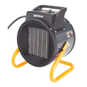   Elektromos hősugárzó, ventilátoros fűtőtest 3,5 kW, 300 m³/h, termosztáttal, PM-NAG-3.5EN – Powermat (PM1018)