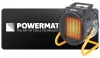 Elektromos hősugárzó, ventilátoros fűtőtest 3,5 kW, 300 m³/h, termosztáttal, PM-NAG-3.5EN – Powermat (PM1018)