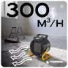 Elektromos hősugárzó, ventilátoros fűtőtest 3,5 kW, 300 m³/h, termosztáttal, PM-NAG-3.5EN – Powermat (PM1018)
