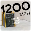 Elektromos hőlégfúvó 9 kW, 400 V, 1200 m³/h, termosztáttal, PM-NAG-9EDN – Powermat (PM1020)