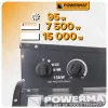 Elektromos hőlégfúvó 15 kW, 400 V, 1450 m³/h, kerámia fűtőelemmel, PM-NAG-15EN – Powermat (PM1023)
