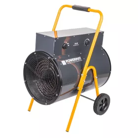   Elektromos hőlégfúvó 30 kW, 400 V, 2450 m³/h, termosztáttal, kerekekkel, PM-NAG-30EN – Powermat (PM1024)