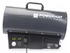 Gázüzemű hőlégfúvó 25 kW, termosztáttal, LCD kijelzővel, 520 m³/h, PM-NAG-25GLN – Powermat (PM1026)